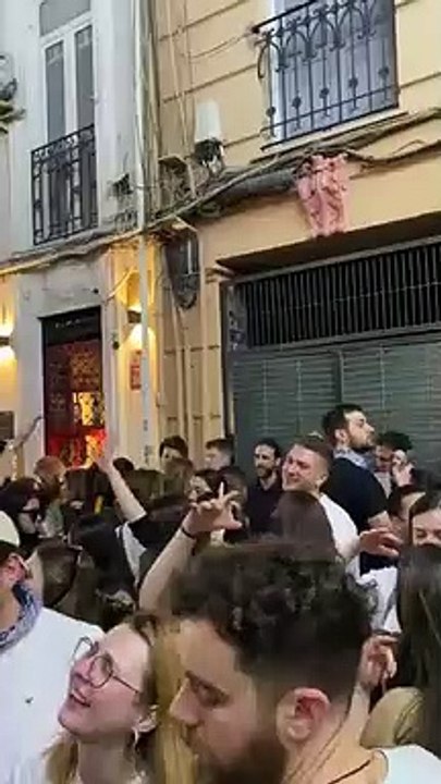 Miguel Bernardeau en las fallas de Valencia