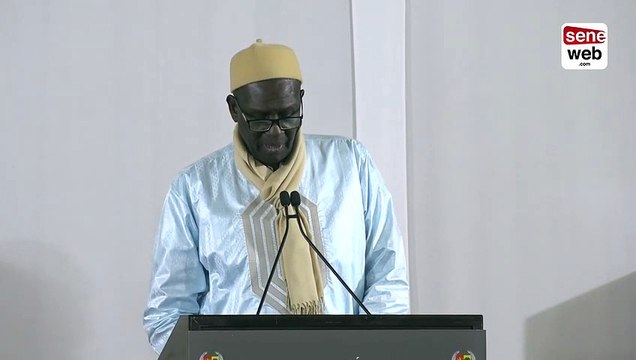 Accueil des lions U20 au palais _ Discours de Djibril Wade Pdt de la ligue pro