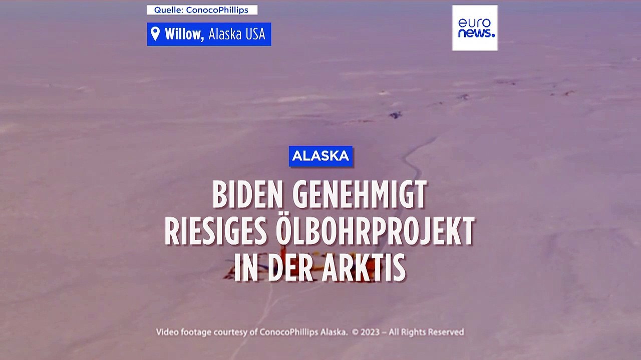 US-Regierung genehmigt riesiges Ölbohrprojekt in der Arktis