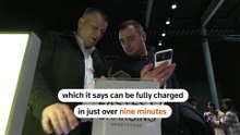 This phone has a 9-minute charge time