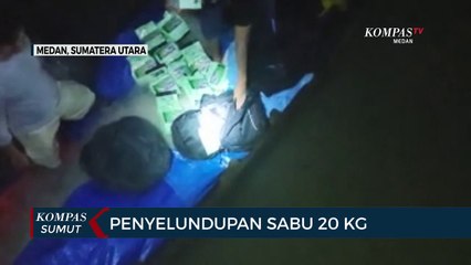 Polisi Gagalkan Penyelundupan Sabu Seberat 20 Kg