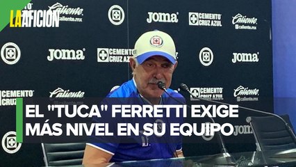 Ricardo Ferretti exige más nivel a su equipo
