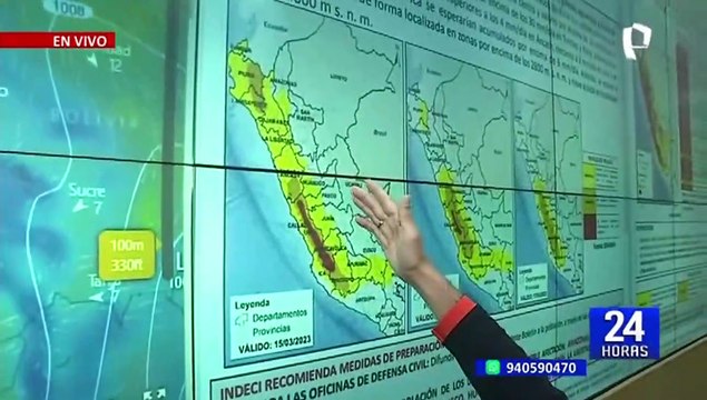 61 fallecidos y 12 870 damnificados por lluvias a nivel nacional, informa el COEN