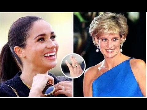 Il legame con la principessa Diana di Meghan Markle è stato visto per la prima volta nel suo anell