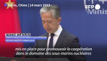 Sous-marins nucléaires: la Chine fustige l'alliance de Washington, Canberra et Londres