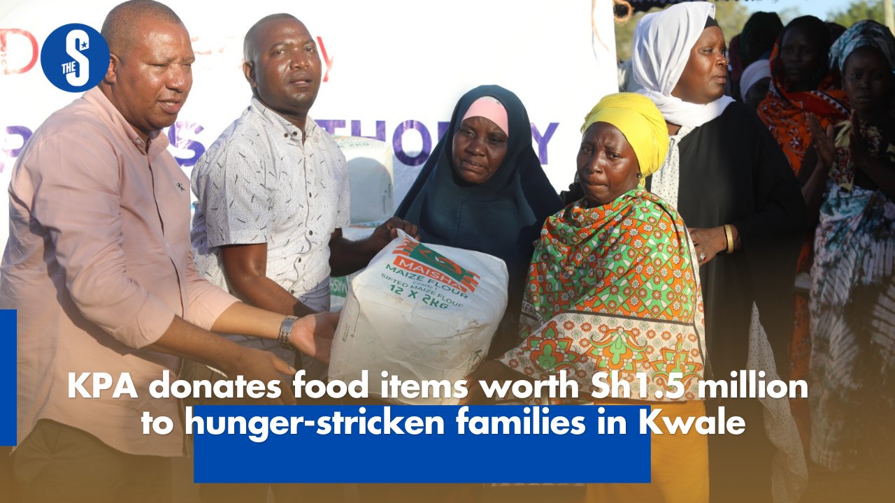 KPA donates food items worth Sh1.5 million to hunger-stricken families in Kwale