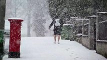 Scottish Weather - Snow arrives in South Lanarkshire