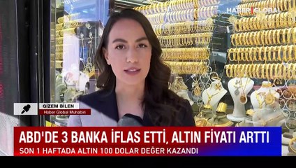 ABD'de 3 banka iflas etti, altın fiyatı arttı