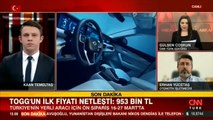 Son dakika! Togg'un fiyatı belli oldu