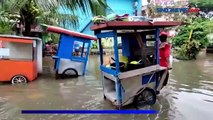 Kali Cakung Meluap Akibat Hujan Deras, Wilayah Kelapa Gading Terendam Banjir