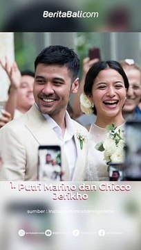 Ini dia Daftar Sejumlah Pasangan Artis yang Menikah di Bali