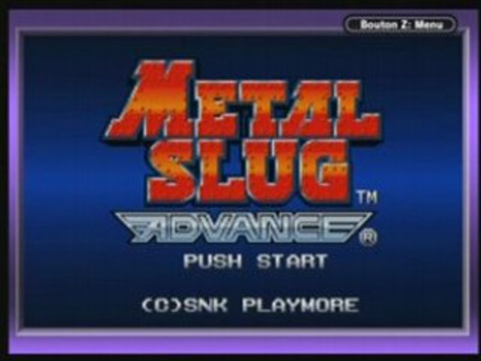 ingame Metal Slug Advance