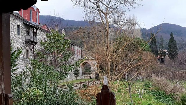 Mount Athos 2020, holy monastery of Kotloumoussi