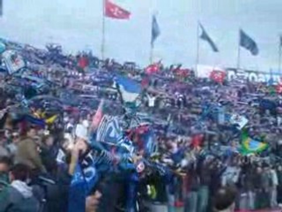 Pisa Albinoleffe...Entrata in campo Squadre...