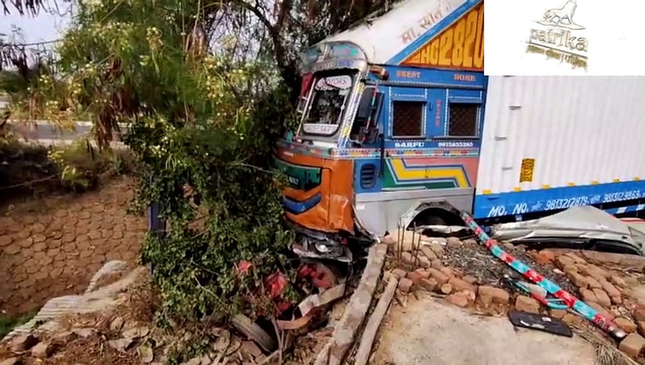 There was chaos after the accident, the vehicle...