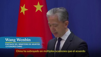 Wang Wenbin: "Los países amantes de la paz han expresado su seria preocupación y su firme oposición"