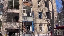Ataque ruso en edificio de Ucrania