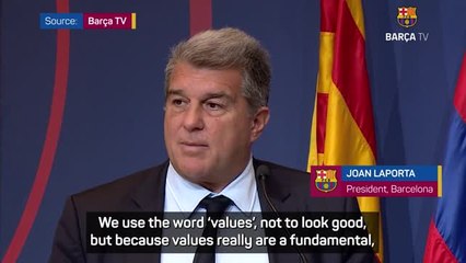 Descargar video: Laporta ready to fight the 'scoundrels' amid Barcelona bribe allegations