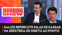 Ricardo Salles: “Bolsonaro não deve voltar agora ao Brasil”