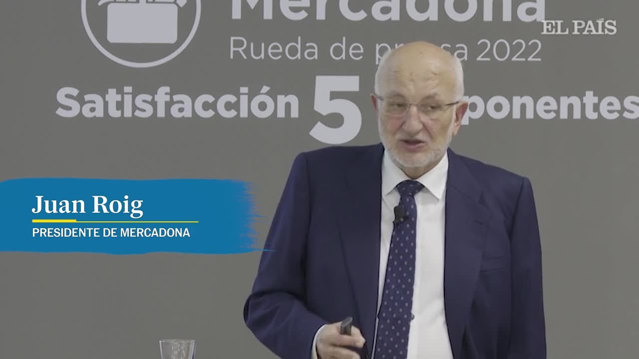 Juan Roig: “Hemos subido una burrada los precios, si no lo hubiéramos hecho habría sido un desastre”