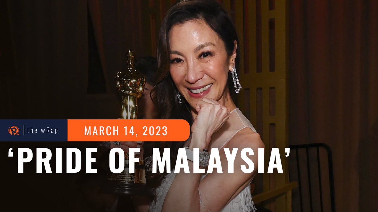 Jubilation as 'pride of Malaysia' Michelle Yeoh wins first Oscar