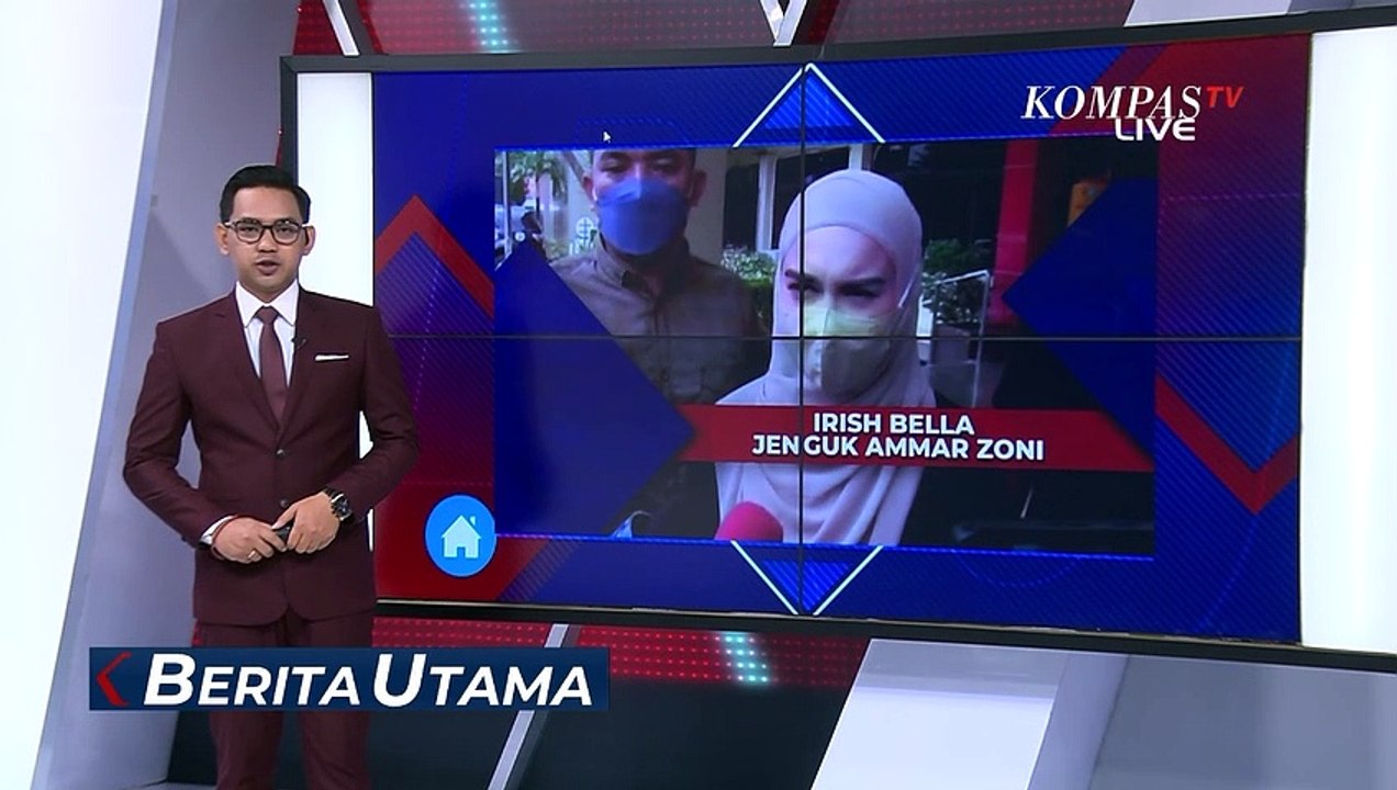 Irish Bella Jenguk Sang Suami Ammar Zoni di Tahanan