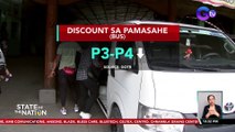 Pagbibigay diskwento sa pamasahe sa jeep, bus at UV Express, inirekomenda ng DOTr | SONA