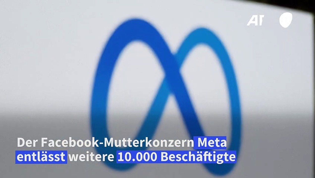 Facebook-Mutter Meta streicht weitere 10.000 Jobs
