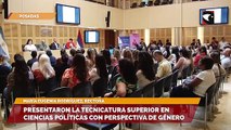 Presentaron la Tecnicatura Superior en Ciencias Políticas con perspectiva de género