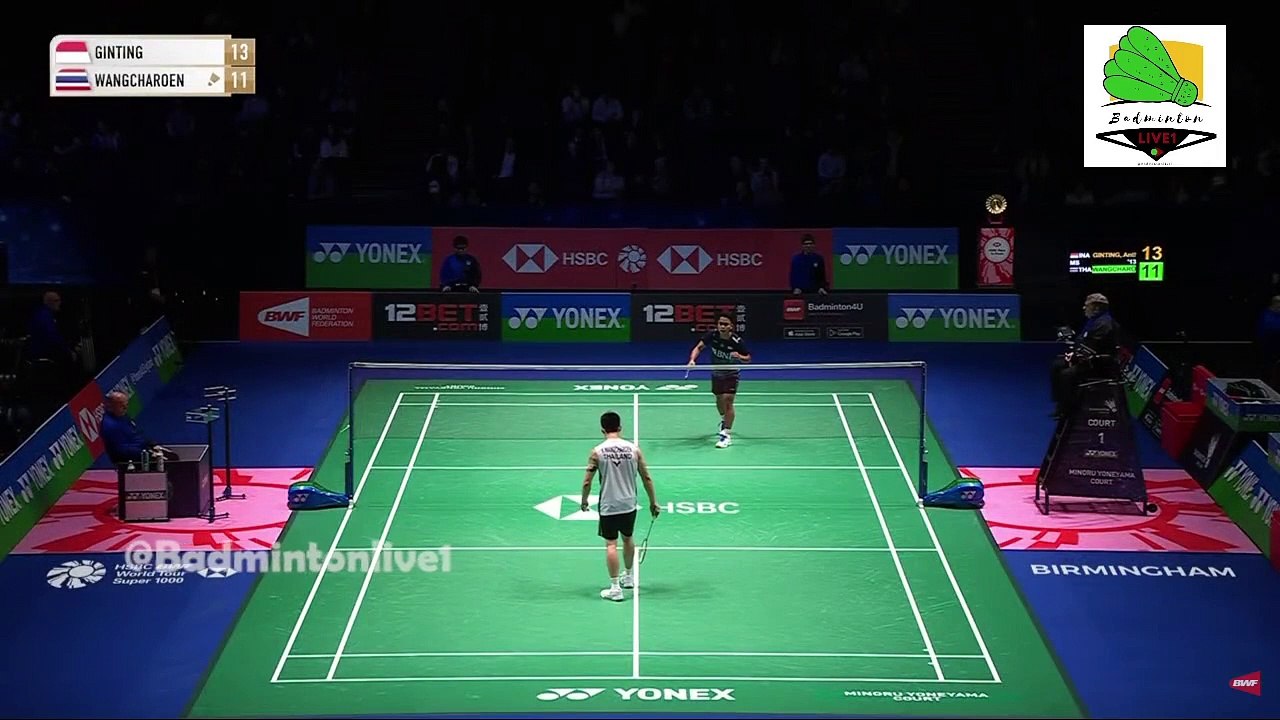 Anthony Sinisuka Ginting vs Kantaphon Wangcharoen | R32 | All England 2023