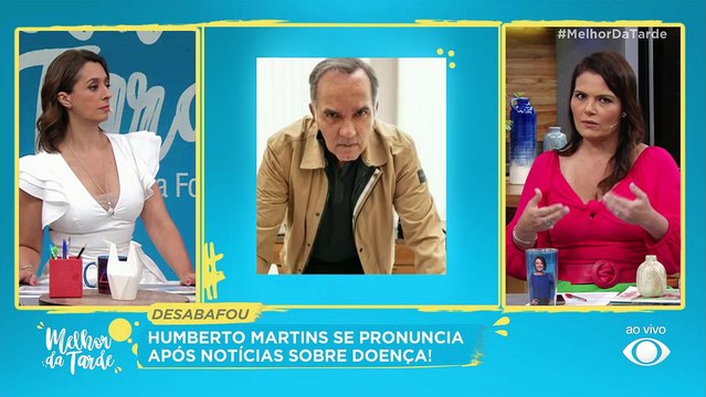 Humberto Martins fala sobre doença | Melhor da Tarde 14/03/2023 12:42:52