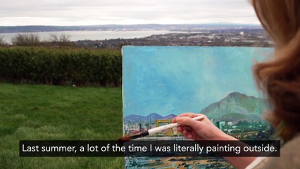 Newtownabbey artist turns passion for painting into creative arts business