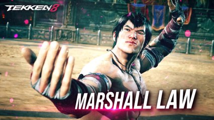 Tekken 8 - Bande-annonce de Marshall Law