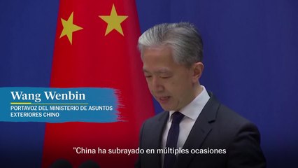 Wang Wenbin: "Los países amantes de la paz han expresado su seria preocupación y su firme oposición"