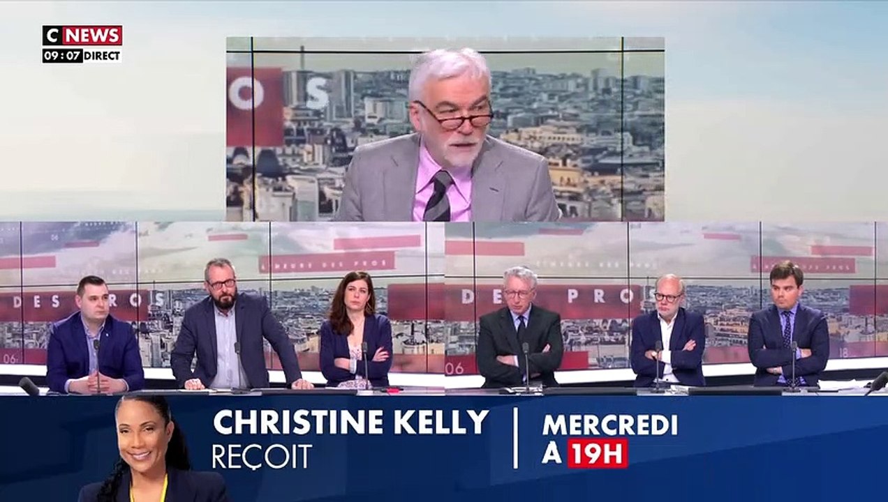 Pascal Praud excédé par Laurent Joffrin dans L'heure des pros le mardi 14 mars 2023 sur CNews