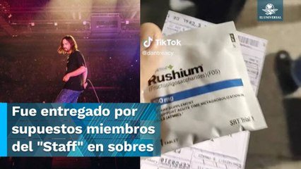 Dan "Rushium", falso medicamento, en conciertos de Tame Impala y se viraliza