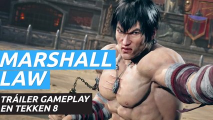 Tekken 8 - Gameplay tráiler de Marshall Law