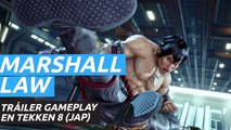 Tekken 8 - Gameplay tráiler de Marshall Law (JAP)