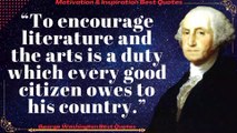 George Washington best inspirational Quotes | george washington owned slaves | biography of george washington