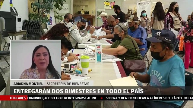 A partir de abril se depositarán pensiones en las Tarjetas para el Bienestar: Ariadna Montiel