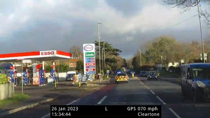 High-speed chase from the A27 to Emsworth