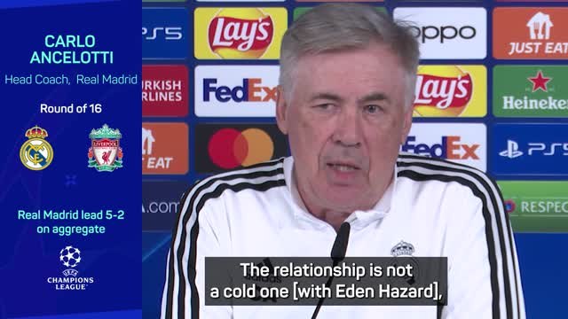 Ancelotti explains Hazard relationship