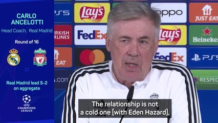 Ancelotti explains Hazard relationship