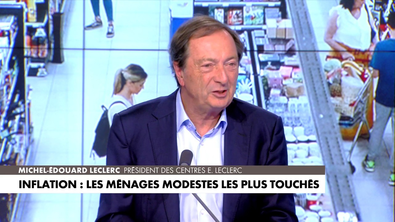 Michel-Édouard Leclerc : «Aujourd’hui, Leclerc n’a même pas fini de répercuter toutes les hausses»