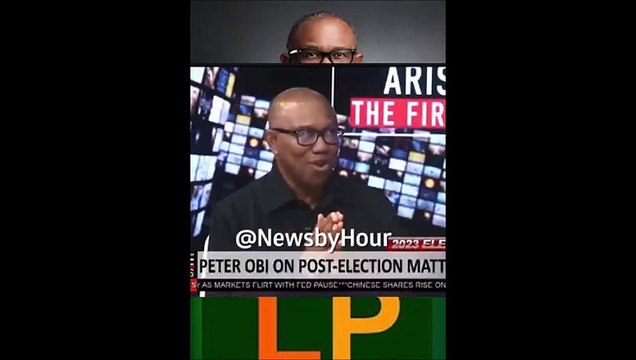 The Person That Was Declared The Winner Of The Election Did Not Win -Peter Obi …