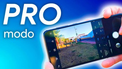 CÓMO usar el MODO PRO de tu CÁMARA MÓVIL
