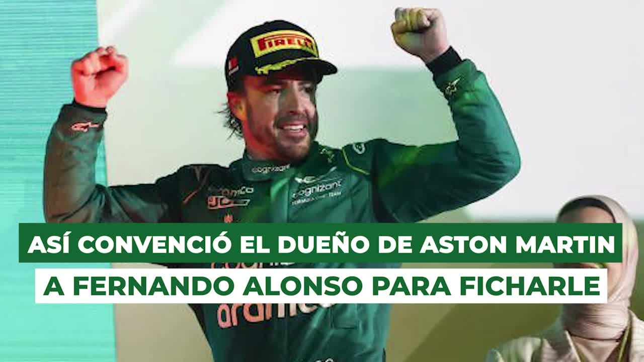 Lawrence Stroll desvela lo que le dijo a Fernando Alonso para convencerle de fichar por Aston Martin