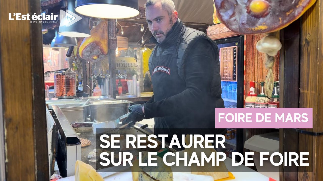 Les petits plaisirs de la foire : se restaurer