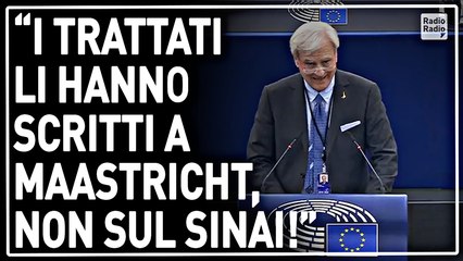 RINALDI INCHIODA LA COMMISSIONE IN EUROPARLAMENTO ▷ "I TRATTATI UE NON LI HANNO SCRITTI SUL SINAI!"