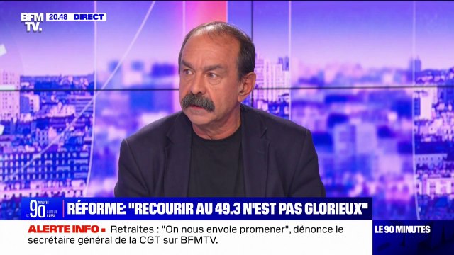 Philippe Martinez (CGT) sur les déchets à Paris: Pour l'instant, il n'y a pas de problème sanitaire